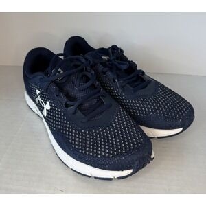 Under Armour Hovr Intake 6 Running Shoes Navy Blue/White Men's Size 9 302613-402